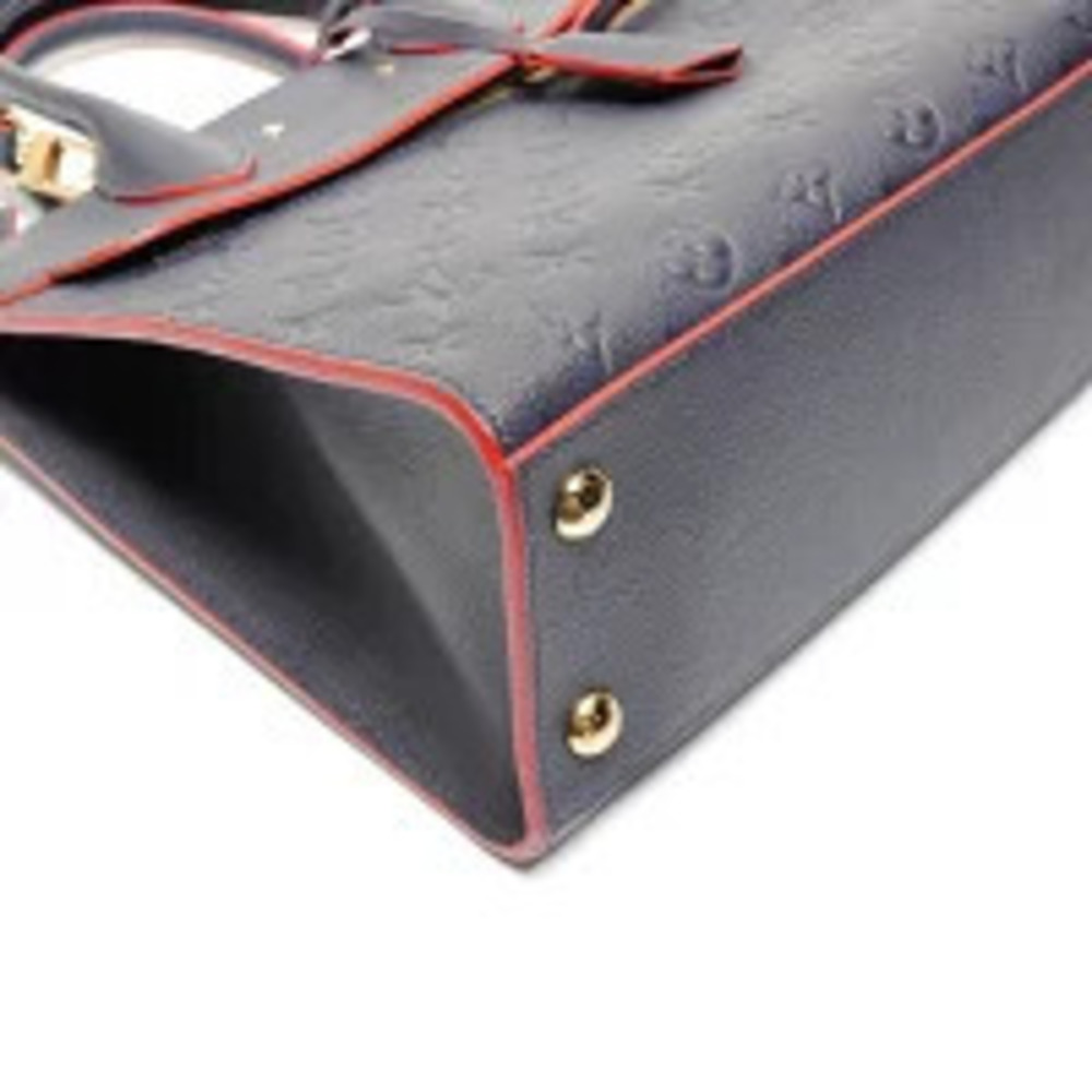Louis Vuitton Blue Empreinte Monogram Pont Handbag Neuf Navy - Picture 5 of 13